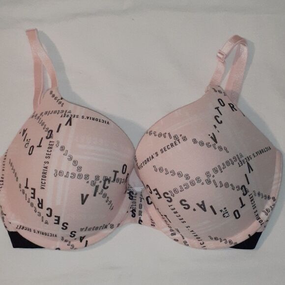 Victoria's Secret T-Shirt Push-Up‎ Bra Logo Design - Picture 1 of 8